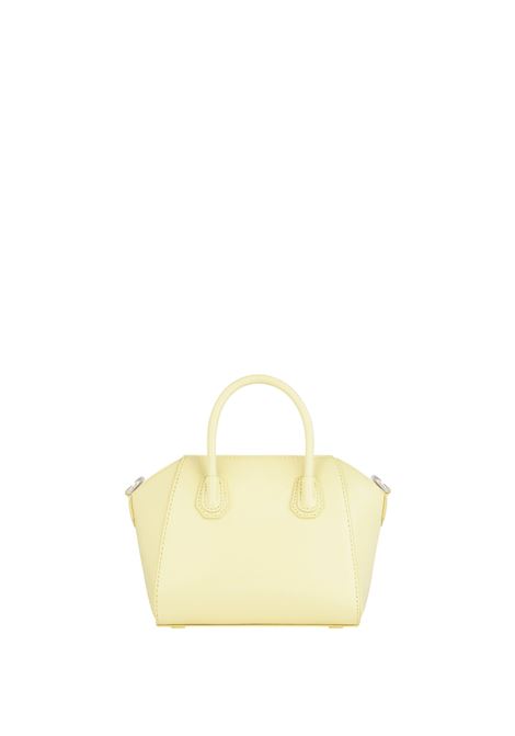 Antigona Toy Bag In Soft Yellow and Natural Beige Box Leather GIVENCHY | BB50WKB1YD759