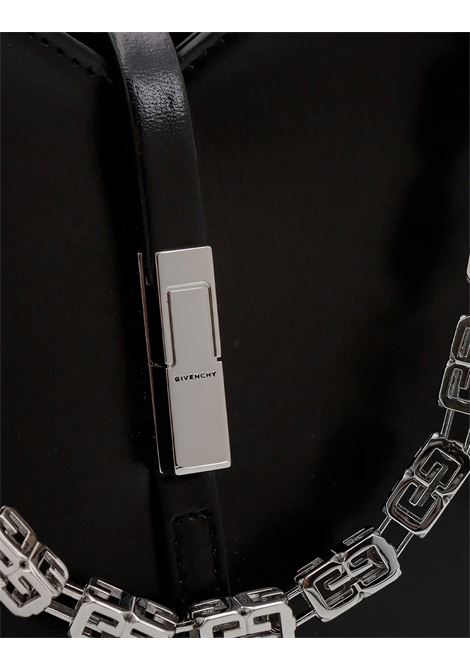 Black Cut-Out Zipped Shoulder Bag GIVENCHY | BB50XPB00D001