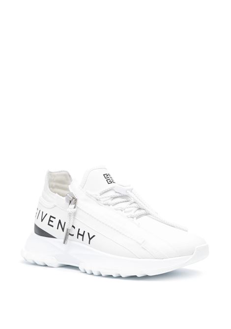 Specter Running Sneakers In White Leather With Zip GIVENCHY | BE003YE1WV116