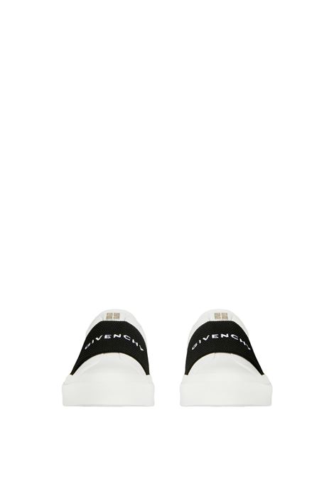 Sneakers City Sport Bianche Con Fascia GIVENCHY Nera GIVENCHY | BH005XH14X116