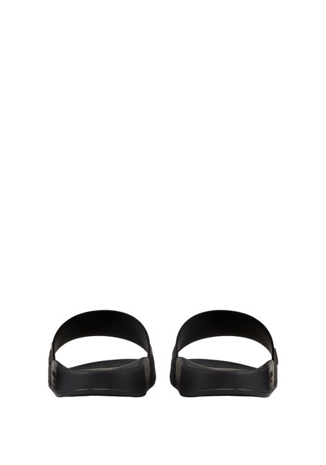 GIVENCHY Paris Slippers In Black Rubber GIVENCHY | BH301TH1H4001
