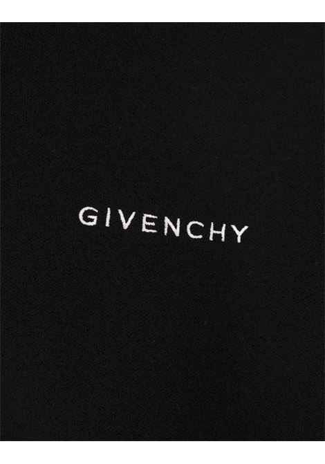 4G Stars Bomber Jacket In Black Wool GIVENCHY | BM014A4YFP001