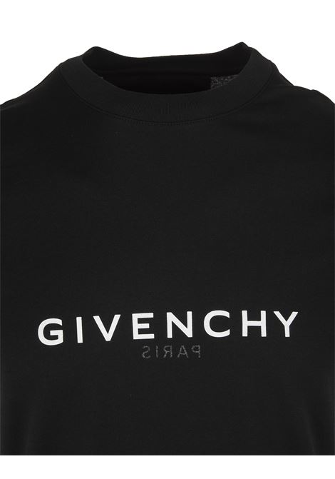 T-Shirt Slim Fit GIVENCHY Reverse Nera GIVENCHY | BM71653Y6B001