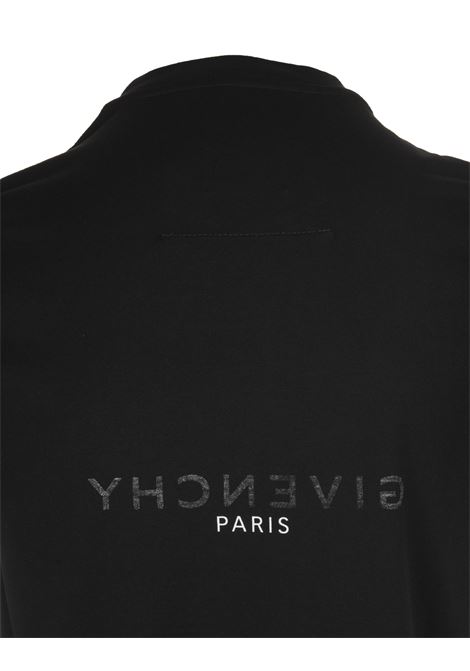 Black Slim Fit GIVENCHY Reverse T-Shirt GIVENCHY | BM71653Y6B001