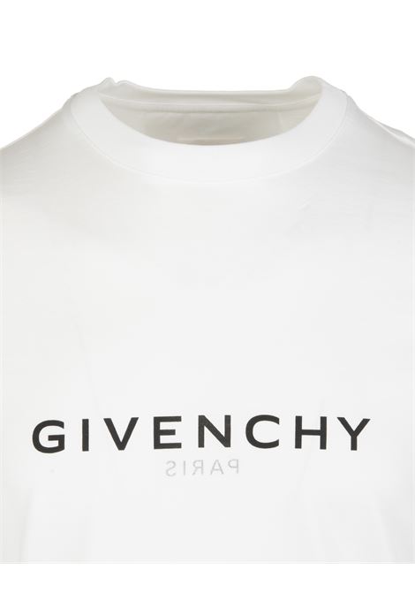 White Slim Fit GIVENCHY Reverse T-Shirt GIVENCHY | BM71653Y6B100