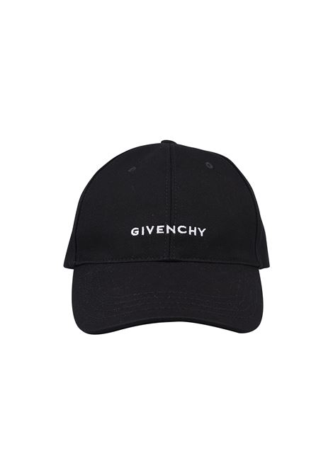 GIVENCHY 4G Baseball Hat In Black Serge GIVENCHY | BPZ022P0C4001