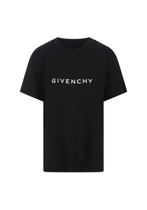 T-Shirt GIVENCHY Reverse Nera GIVENCHY | BW707Z3Z5W001