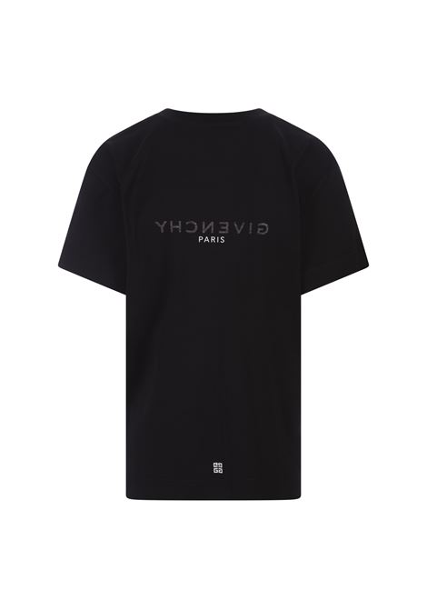 Black GIVENCHY Reverse T-Shirt GIVENCHY | BW707Z3Z5W001