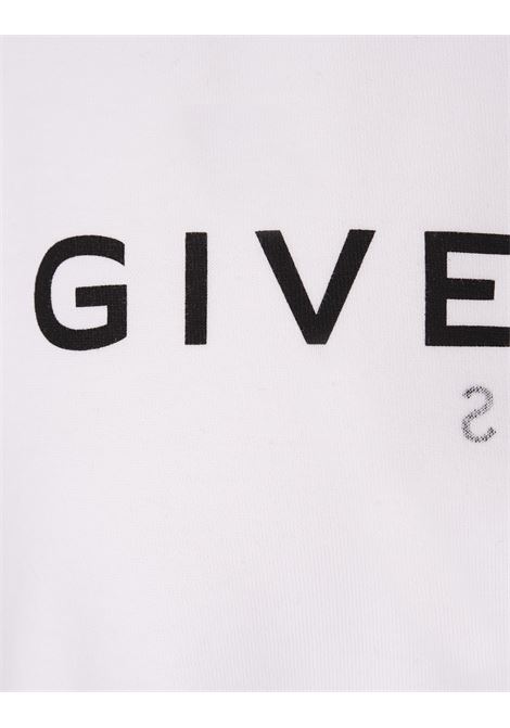 T-Shirt GIVENCHY Reverse Bianca GIVENCHY | BW707Z3Z5W100