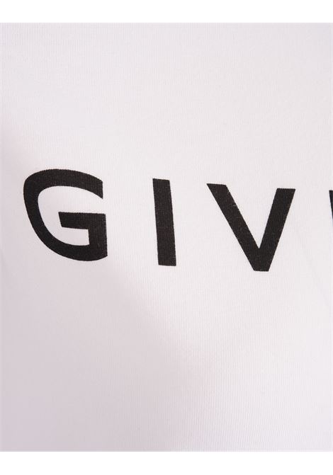 GIVENCHY Archetype Slim T-Shirt in Black/White Cotton GIVENCHY | BW70BF3YAC116