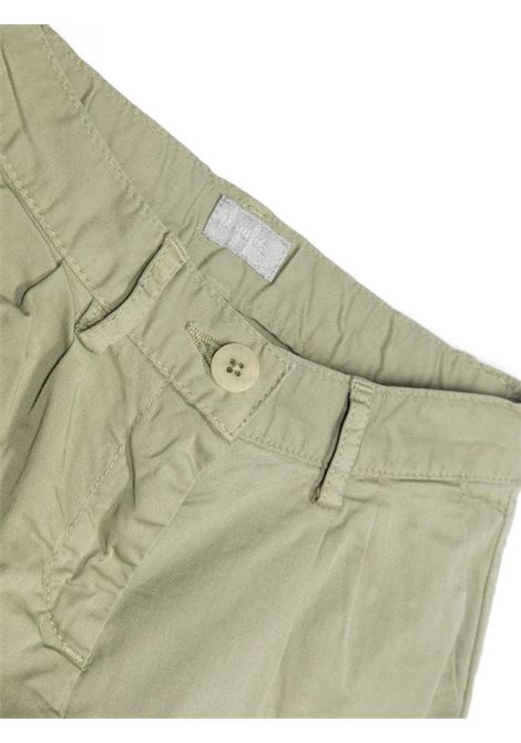 Shorts In Sage Green Stretch Gabardine IL GUFO | P24PS008C6034537