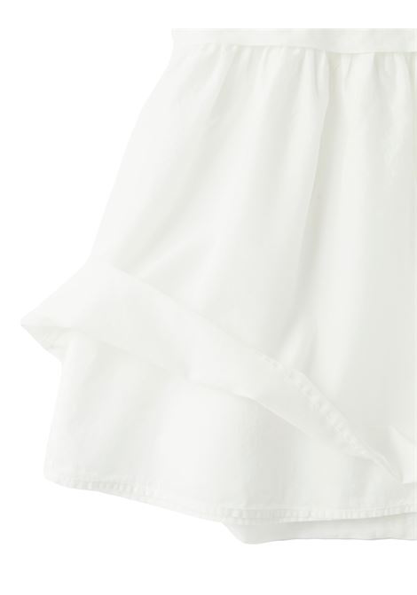 Vestito Smanicato In Voile Di Cotone Bianco IL GUFO | P24VA323C6003100
