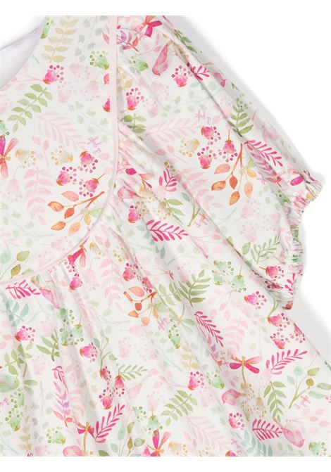 Cotton Dress With Pink Floral Print IL GUFO | P24VM717C4K20332