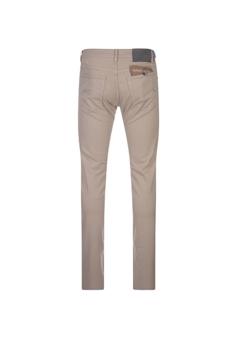 Beige Nick Slim Trousers JACOB COHEN | UQE07-36-S-3756A80