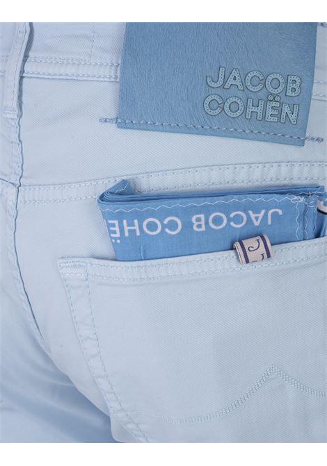 Light Blue Nick Slim Trousers JACOB COHEN | UQE07-36-S-3756X81