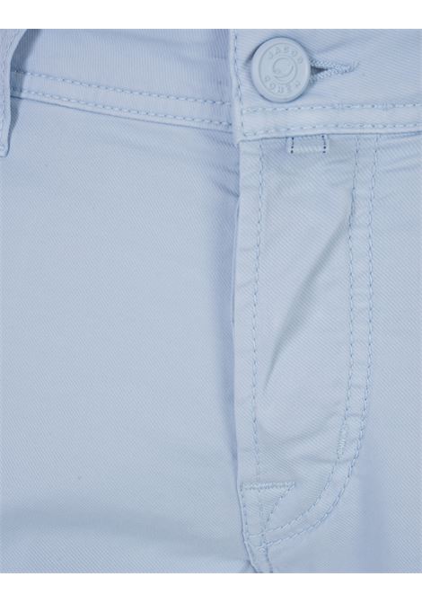 Light Blue Nick Slim Trousers JACOB COHEN | UQE07-36-S-3756X81