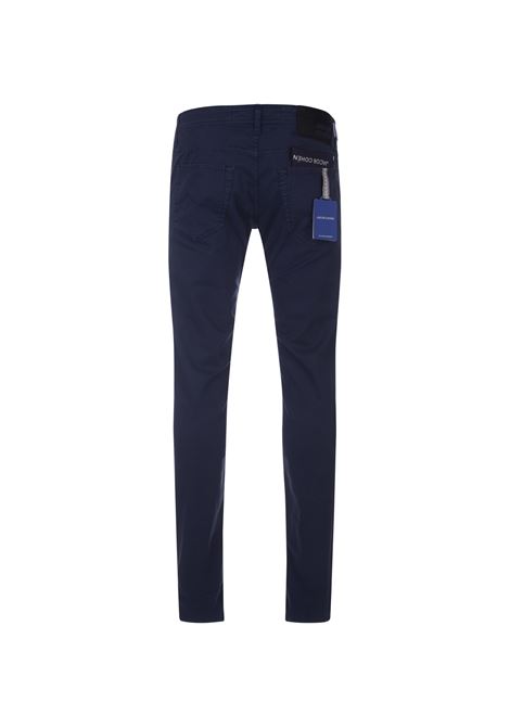 Night Blue Nick Slim Trousers JACOB COHEN | UQE07-36-S-3756Y63