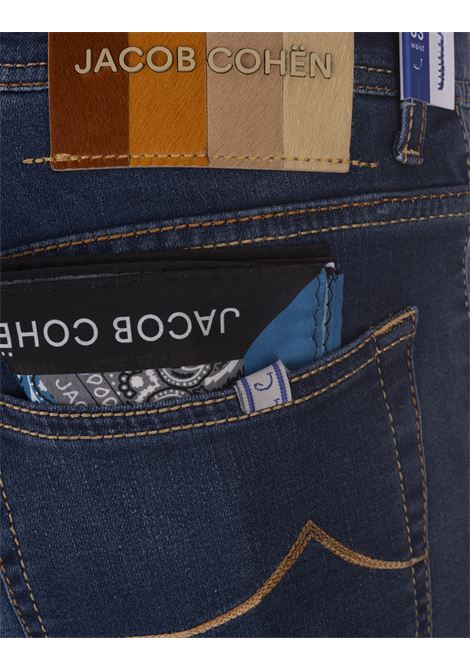 Indigo Blue Slim Nick Jeans JACOB COHEN | UQM07-32-P-0009721D