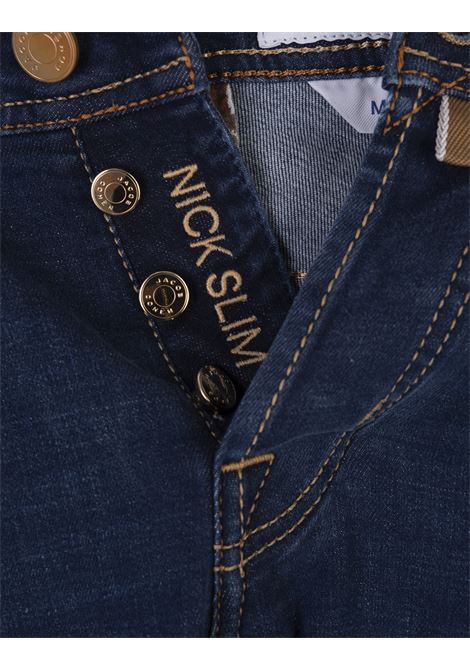 Jeans Nick Slim Blu Indaco JACOB COHEN | UQM07-32-P-0009721D