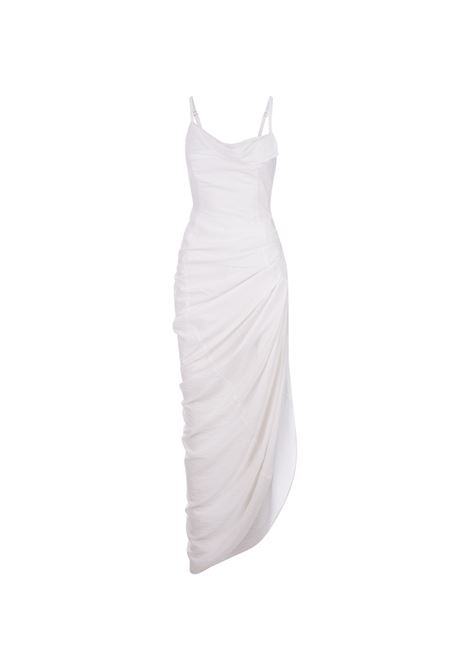 White La Robe Saudade Longue Long Dress JACQUEMUS | 211DR001-1020100
