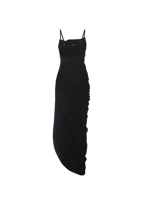 Black La Robe Saudade Longue Long Dress JACQUEMUS | 211DR001-1020990