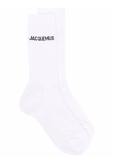 White Les Chaussettes Jacquemus Socks JACQUEMUS | 213AC003-5000100