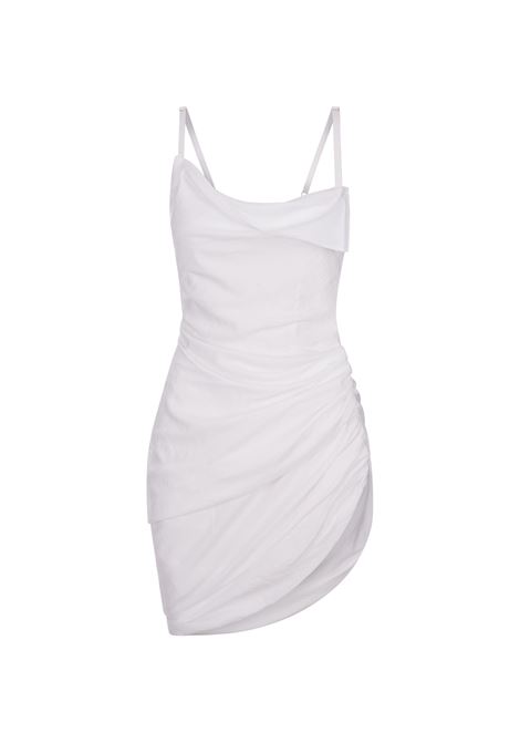 White La Robe Saudade Mini Dress JACQUEMUS | 213DR106-1020100