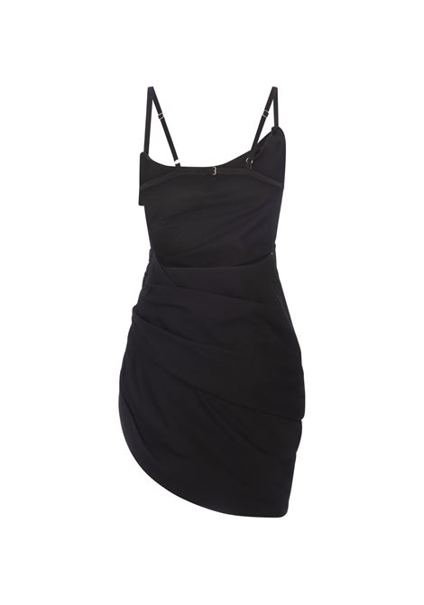 Black La Robe Saudade Mini Dress JACQUEMUS | 213DR106-1020990