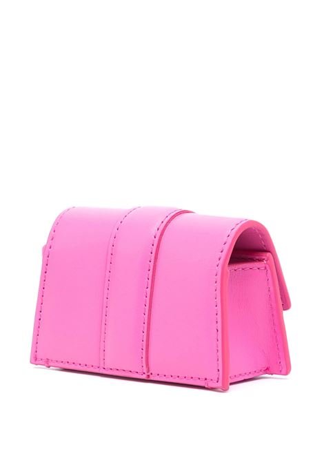 Mini Flap AirPods Case Le Porte Bambino In Neon Pink JACQUEMUS | 233SL117-3060434