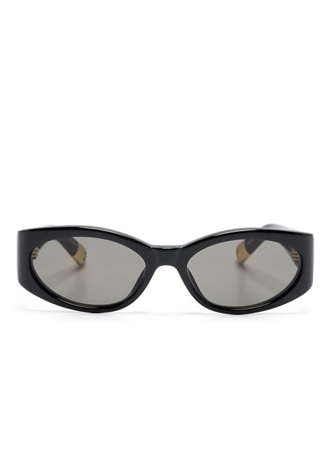 Gala Delle Lunette Sunglasses In Black JACQUEMUS | 245AC655-5040990