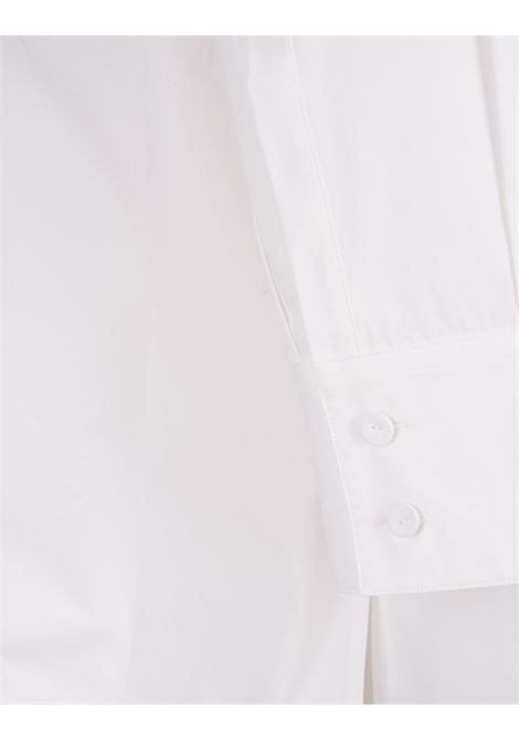 Camicia Voluminosa In Cotone Bianco JIL SANDER | J03DL0134-J45247100