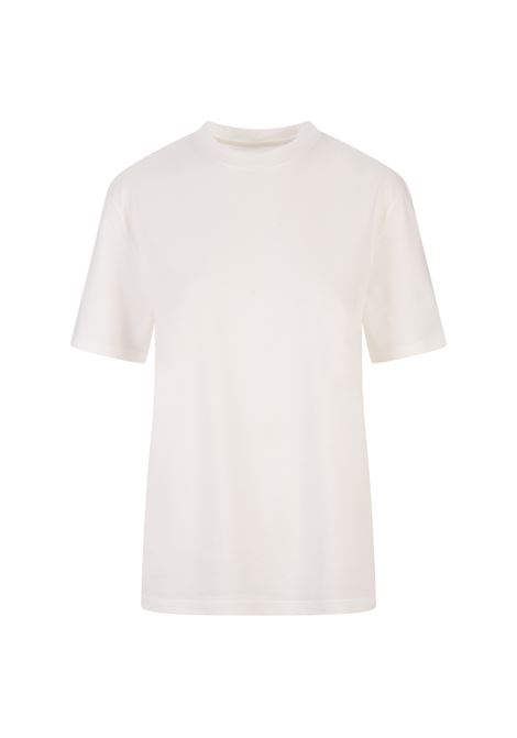 White Over T-Shirt With Logo JIL SANDER | J03GC0129-J46219104