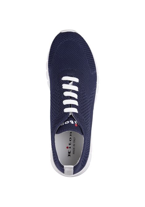 Blue ''FIT'' Running Sneakers KITON | DSSFITSN0080902