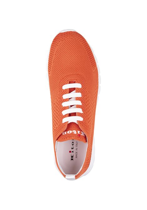 Orange ''FIT'' Running Sneakers KITON | DSSFITSN0080984