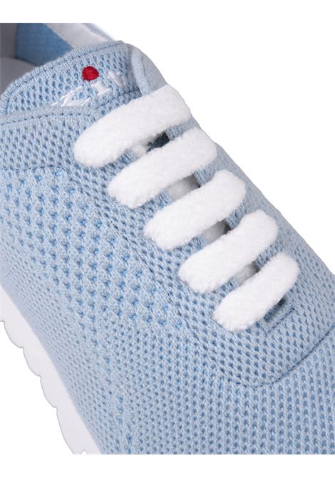 Light Blue ''FIT'' Running Sneakers KITON | DSSFITSN0084745