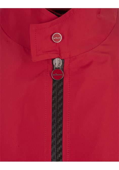 Red Nylon Lightweight Jacket KITON | UBLM03K0710D03