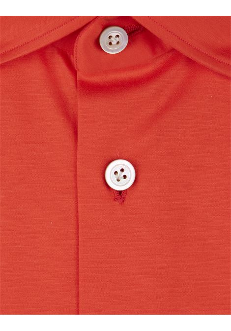 Orange Nerano Shirt KITON | UMCNERH0880003