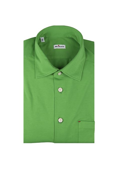 Camicia Nerano Verde KITON | UMCNERH0880004