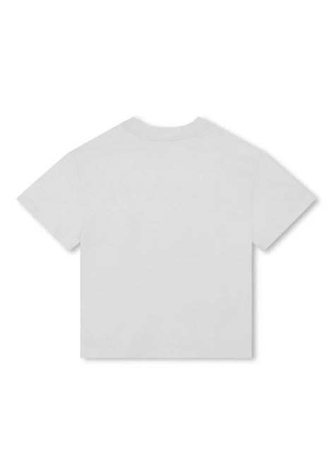 Aquamarine T-Shirt With Logo LANVIN ENFANT | N3006573B
