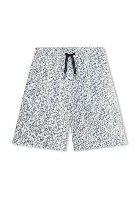 Shorts With Logo Pattern LANVIN ENFANT | N3007973B