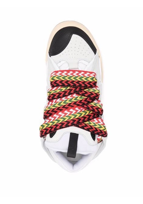 Sneakers Curb In Pelle Bianca LANVIN | FW-SKDK02-DRA2-A2100