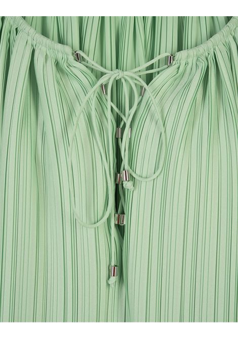 Green Pleated Blouse LANVIN | RW-TO0001-5944-E2426
