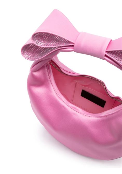 Pink Small Cadeau Satin Tote Bag MACH & MACH | R24-B0065-CRP922