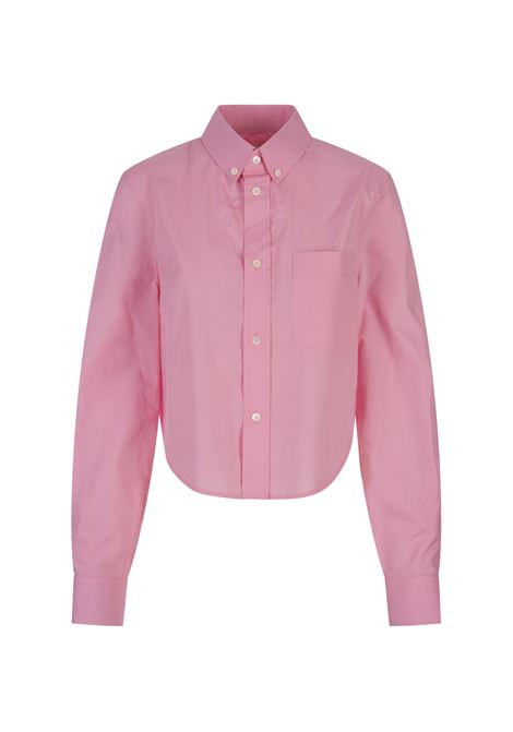 Cropped Shirt In Pink Cotton MARNI | CAMA0579S0-UTC19300C14