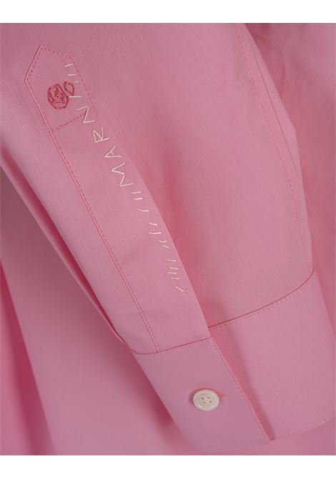 Camicia Cropped In Cotone Rosa MARNI | CAMA0579S0-UTC19300C14