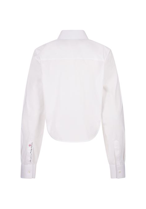 Camicia Cropped In Cotone Bianco MARNI | CAMA0579S0-UTC19300W01