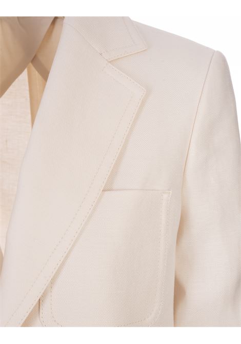 Ivory White Boemia Jacket MAX MARA | 2411041092600006