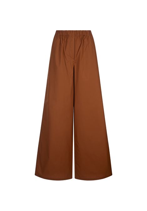 Brown Navigli Trousers MAX MARA | 2411131052600048