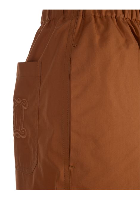 Brown Navigli Trousers MAX MARA | 2411131052600048