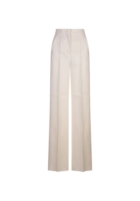 Ivory White Hangar Trousers MAX MARA | 2411131102600006